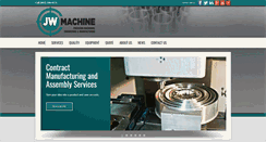 Desktop Screenshot of jwmachinecorp.com